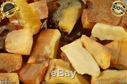 Antique Baltic natural amber raw stones cuts 147 g. CHECK MY SHOP 400 ITEMS