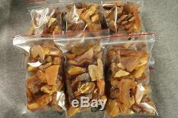 Antique Baltic natural amber raw stones cuts 147 g. CHECK MY SHOP 400 ITEMS
