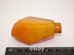 Antique Natural Baltic Egg Yolk Butterscotch Amber 43.8 Grams