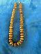 Antique Natural Old Baltic Vintage Butterscotch Amber Beads Necklace