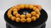 Antique Natural Round Beads Baltic Amber Necklace