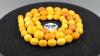 Antique Natural Round Beads Baltic Amber Necklace 29 5 Gr