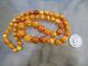 Antique Old Egg Yolk Butterscotch Natural Baltic Amber Necklace 33 Grams