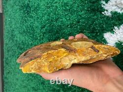 Antique White Baltic Amber stone (636 g.)