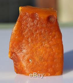 Antique raw amber old stone rough 37.4g natural Baltic DIY