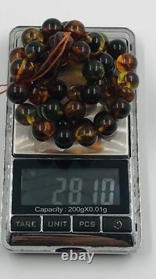 Authentic Amber Islamic Prayer Natural Amber Tasbih Misbaha Tesbih pressed