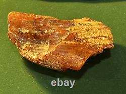BALTIC AMBER, Natural Stone of golden amber from Baltic See, 68.5 gramms