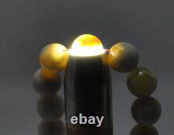 BALTIC AMBER ROSARY 62.30g 12x14mm olive misbah tesbih 33 prayer beads Large