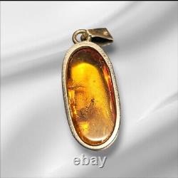 BALTIC AMBER With the Bugs PENDANT