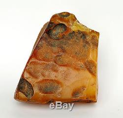 Baltic Amber 585,00 grams Natural Butterscotch raw rough stone