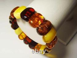 Baltic Amber Bracelet Genuine Amber Amber Jewelry Natural Amber Beads Bracelet