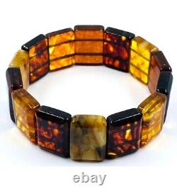 Baltic Amber Bracelet Genuine Amber Bracelet Jewellery Bracelet pressed