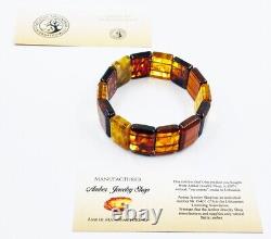 Baltic Amber Bracelet Genuine Amber Bracelet Jewellery Bracelet pressed