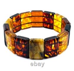 Baltic Amber Bracelet Genuine Amber Bracelet Jewellery Bracelet pressed