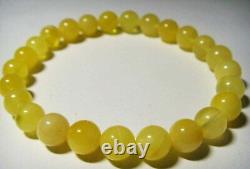 Baltic Amber Bracelet Natural Baltic Amber beads 6.70gr. A394