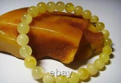 Baltic Amber Bracelet Natural Baltic Amber beads 6.70gr. A394