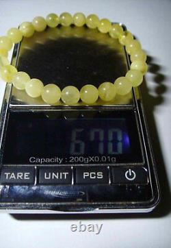 Baltic Amber Bracelet Natural Baltic Amber beads 6.70gr. A394