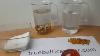 Baltic Amber Floatation Test In Salty Water