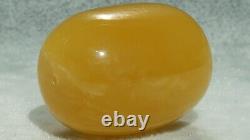 Baltic Amber Natural Single Bead 9 Grams! From Europe Baltic Amber Bead Asset