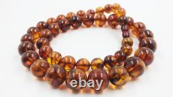 Baltic Amber Necklace Genuine Amber beads Necklace Amber Jewelry pressed