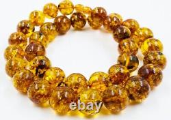 Baltic Amber Necklace Natural Amber Beads Necklace Genuine amber pressed