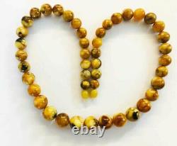 Baltic Amber Necklaces Women Amber Necklace Real Natural Stone pressed