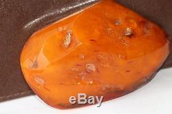 Baltic Amber Stone Natural Raw Butterscotch Unpolished 197.0 gr q