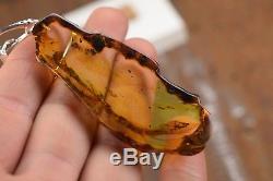 Baltic Amber earring Handmade genuine pure amber Gift for her Natural jewelry