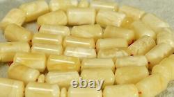 Baltic Natural Amber Rosary Necklace 38 G Islam Prayer Amber Necklace From Euro