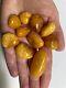 Baltic amber antique butterscoth egg yolk chunky beads loose natural amber 40grm