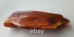 Baltic amber stone for decoration 134×61×24mm 95,5gr #00008