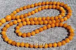 Baltic natural Islam prayer Mala beads 108 beads amber bracelet, necklace 72 g