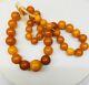 Beautiful Antique Natural Butterscotch Egg Yolk Baltic Amber Necklace 22 Gr