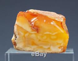 Beautiful Antique Natural Genuine Butterscotch Egg Yolk Baltic Amber Stone