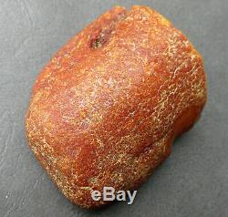 Beautiful Natural Genuine Butterscotch Egg Yolk Baltic Amber Stone 138.3g