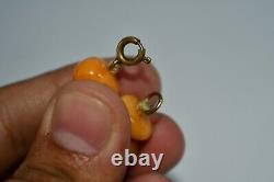 Beautiful Natural High Quality Old Baltic Amber Beads Necklace Weighing 56 Grams