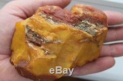 Big Raw Amber Stone rock 221 g pendant 100% natural Baltic kahrab kahrman misbah
