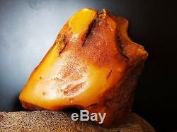 Dragon Baltic Amber 474g Bernstein Yellow, Cabochon Natural Raw