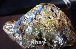 Excellent Natural Dominican Clear Sky Blue Amber Rough Specimen 120mm 144g