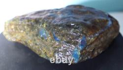 Excellent Natural Dominican Clear Sky Blue Amber Rough Specimen 120mm 144g