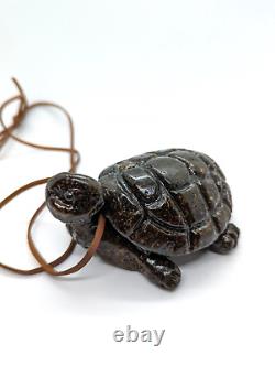 Exclusive Natural Baltic Amber Handmade Turtle