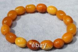 First Class Antique Natural Baltic Amber Bracelet 13 G Fast 4-5 Fedex Shipping