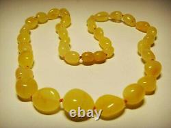 GENUINE AMBER NECKLACE Natural BALTIC AMBER Beads Handcraft amber Jewelry
