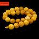 GENUINE NATURAL YELLOW BALTIC AMBER BEADS LARGE NECKLACE 112g