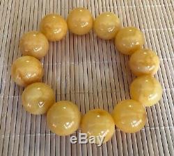 Gem Natural Baltic Amber jewelry Bracelet Beads Modified Genuine TOP