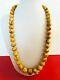 Genuine Amber Necklace Butterscotch Amber Necklace Anniversary gift pressed 55gr