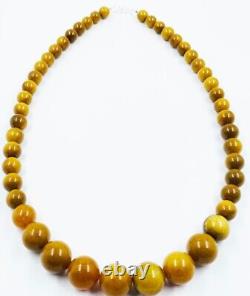 Genuine Amber Necklace Genuine Baltic Amber beads necklace pressed