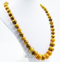 Genuine Amber Necklace Genuine Baltic Amber beads necklace pressed