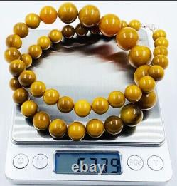 Genuine Amber Necklace Genuine Baltic Amber beads necklace pressed