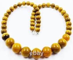 Genuine Amber Necklace Genuine Baltic Amber beads necklace pressed